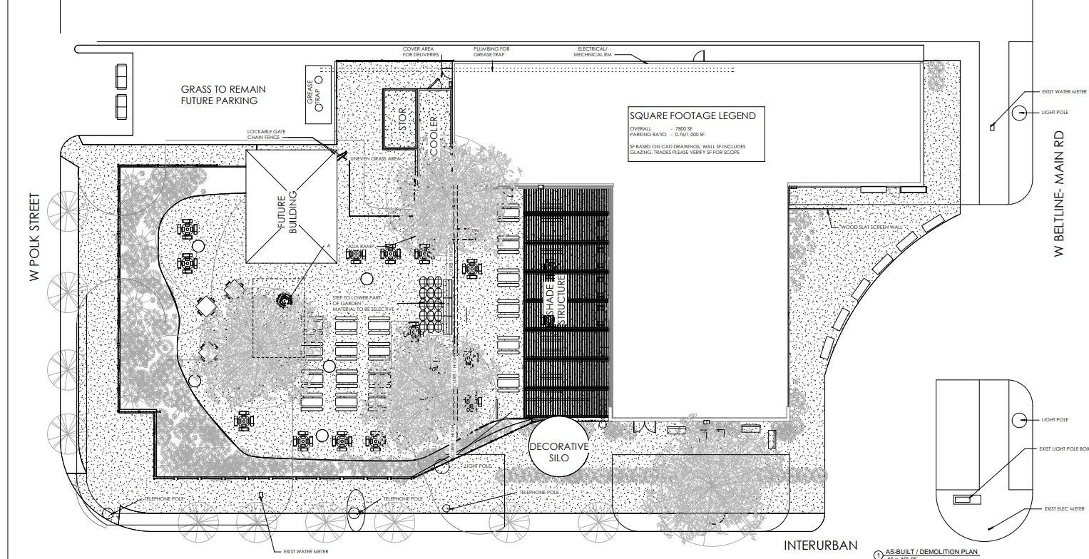 A black and white floor plan of a building