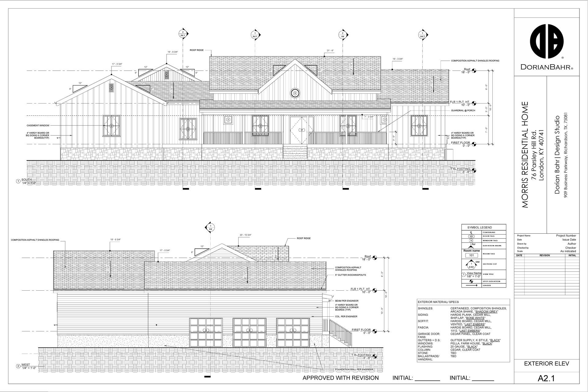 A black and white drawing of a house with a roof.