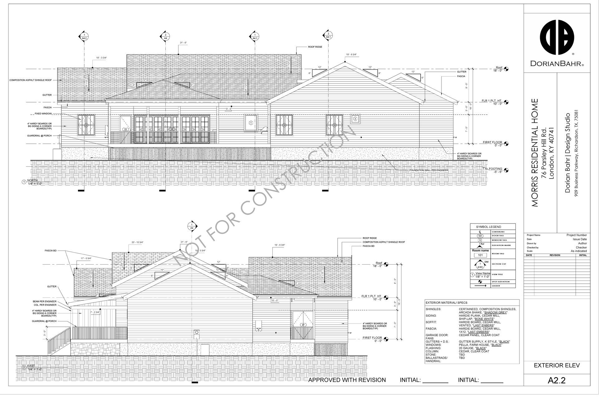 A black and white drawing of a house with a roof.