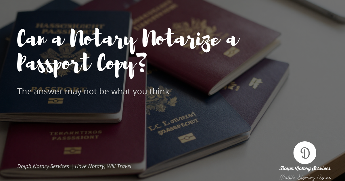 Need a notarized passport copy for international paperwork? Learn what Indiana notaries can and cann
