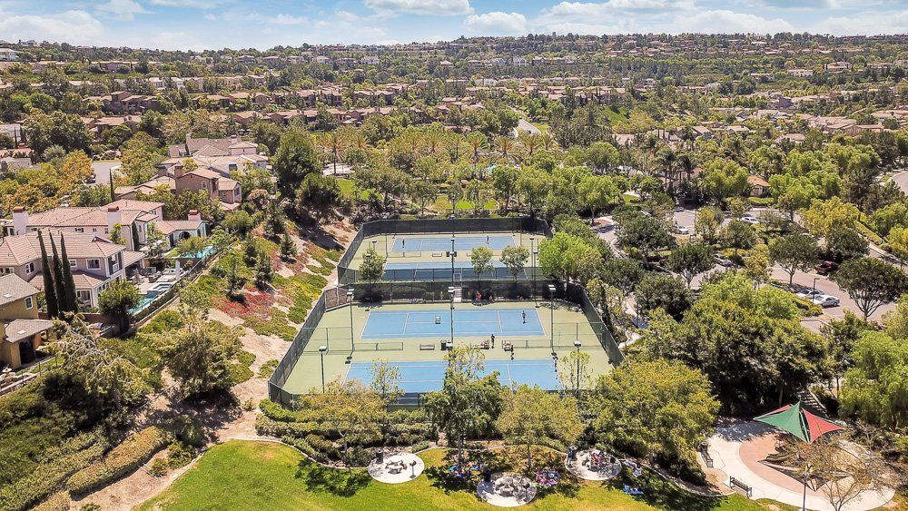 Tennis Court Drone Shot — Naples, FL — Antis Media