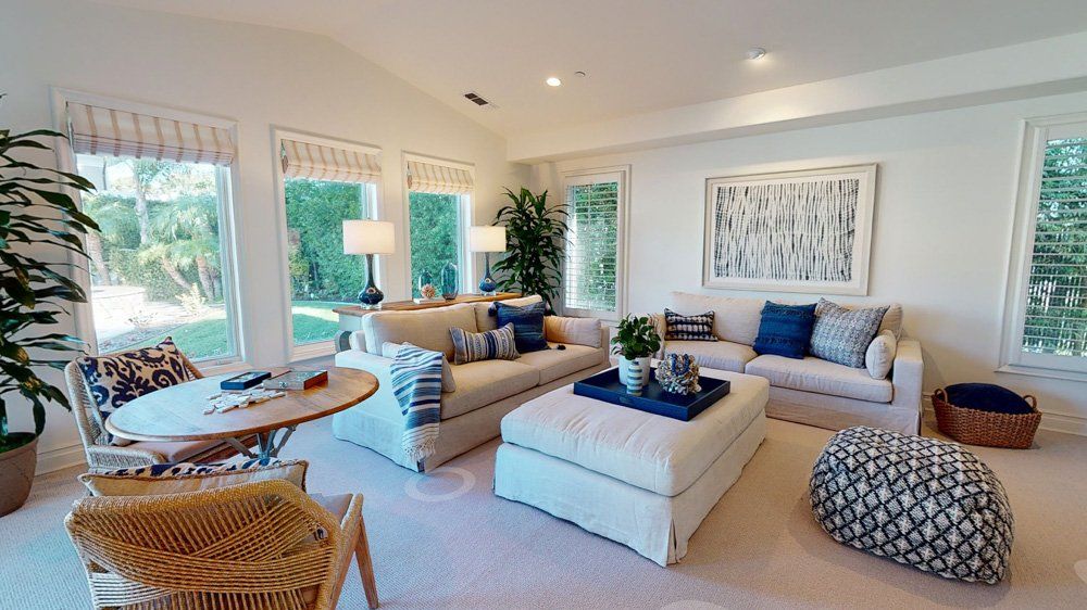 Modern Living Room with Sofa — Naples, FL — Antis Media