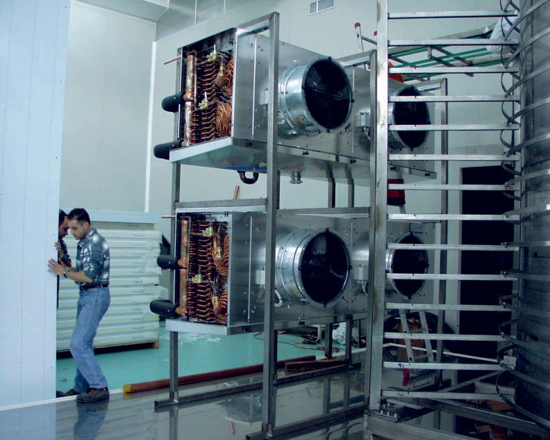 Temperature reduction cells