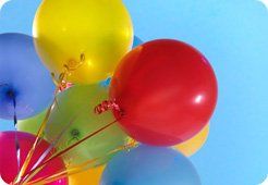 Balloon arrangements - Nottinghamshire - Touch of Class - Balloons
