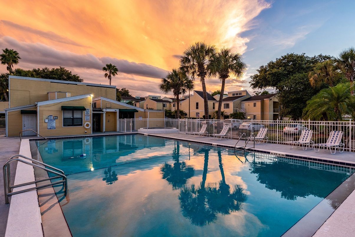 Sunset Swimming Pool at The Retreat
