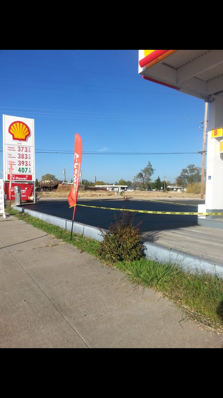 Shell Gasoline Station — Vacaville, CA — American Asphalt