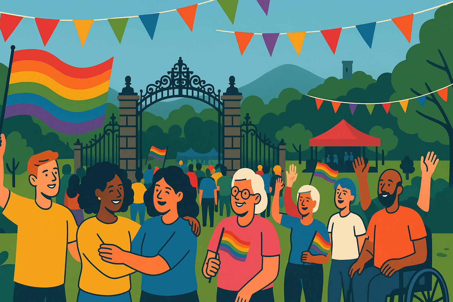Torfaen Hosts Its First Ever Welsh Pride Event