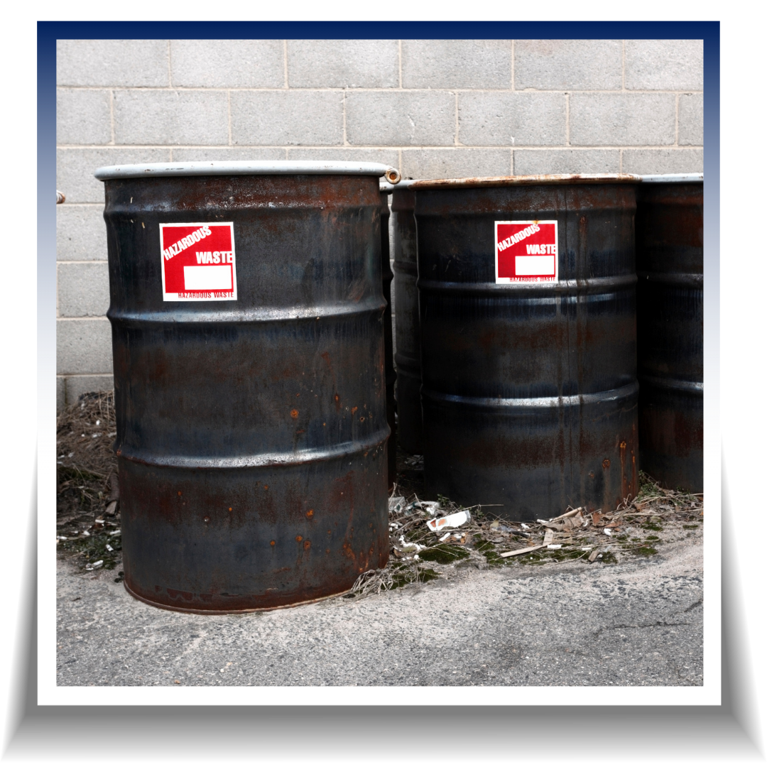 An image of large metal bin