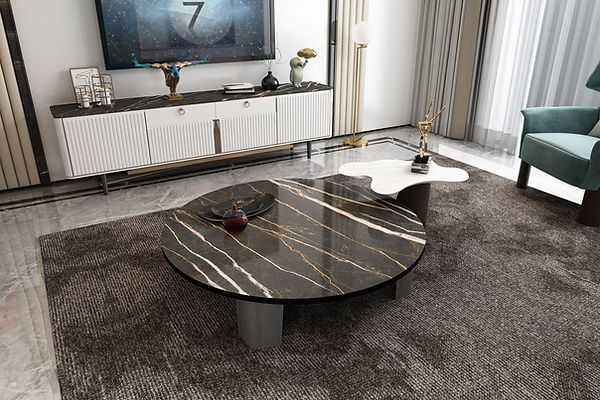 Marbled Coffee Table