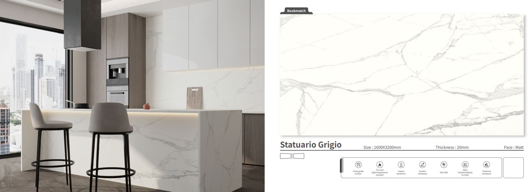 Statuario Grigio