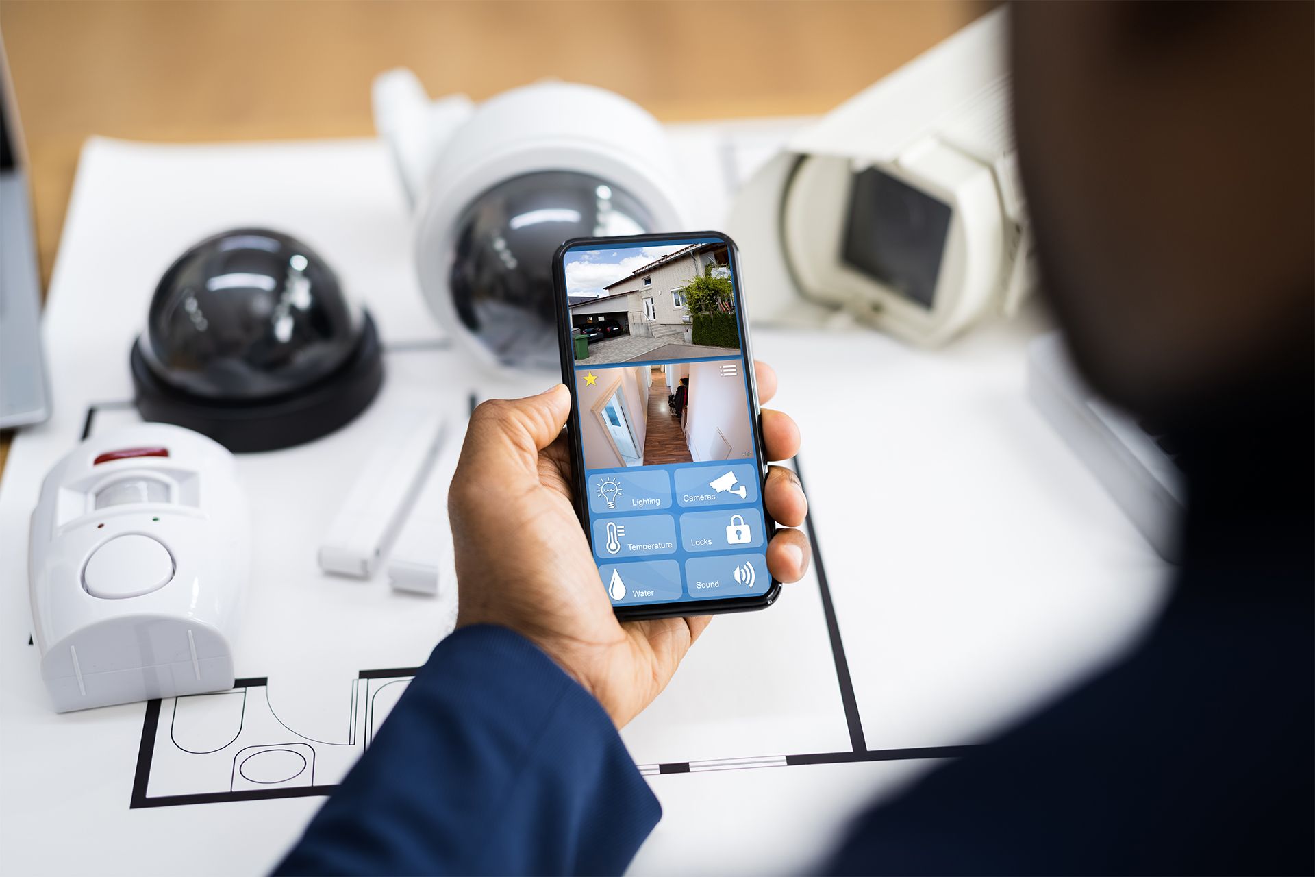 Smart Home System on Phone