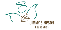 A logo for jimmy simpson foundation is shown