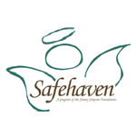 A logo for safehaven a program of the jimmy simpson foundation