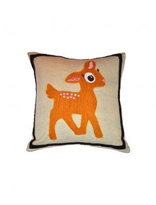 Deer pillow, in New York, NY