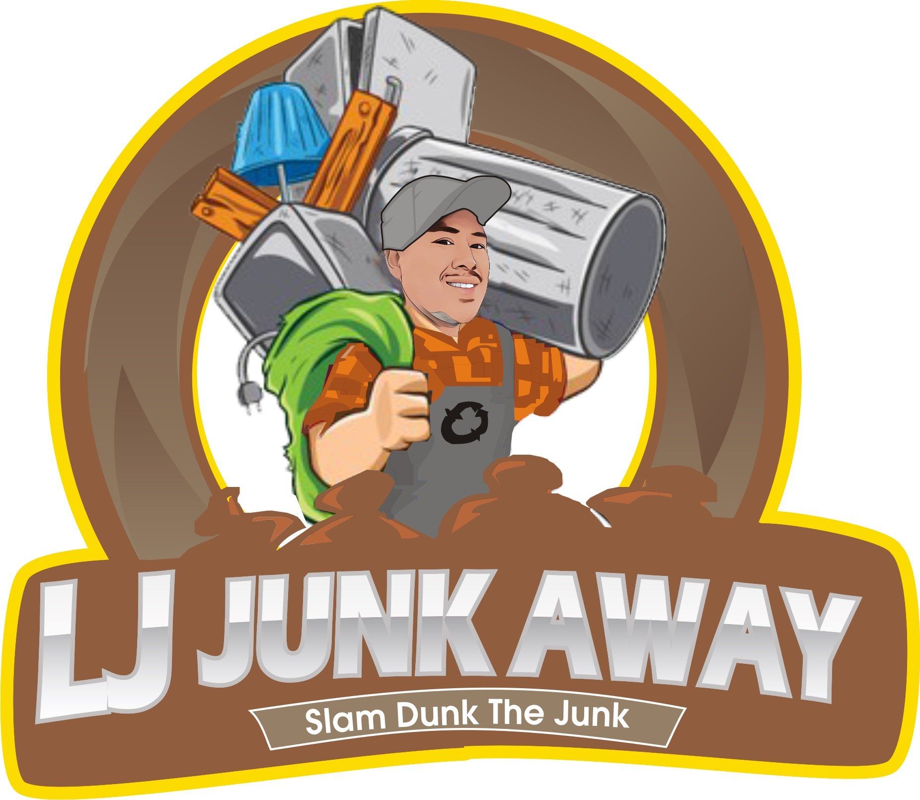 Lj Junk away Logo