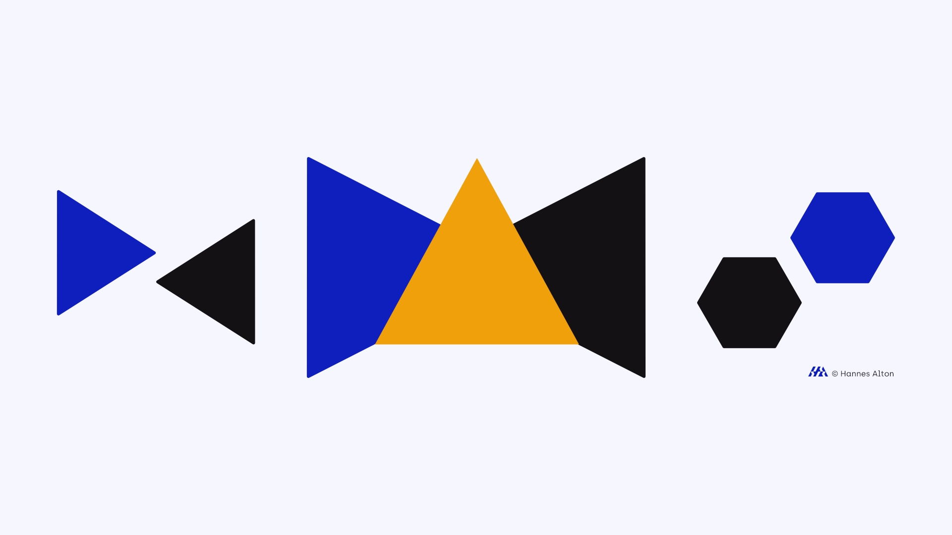 Vector³ graphic for strategy: vision vs. reality, delta tension, and blueprint implementation