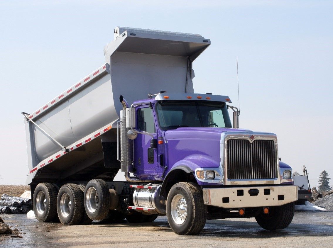 A large truck with a large body