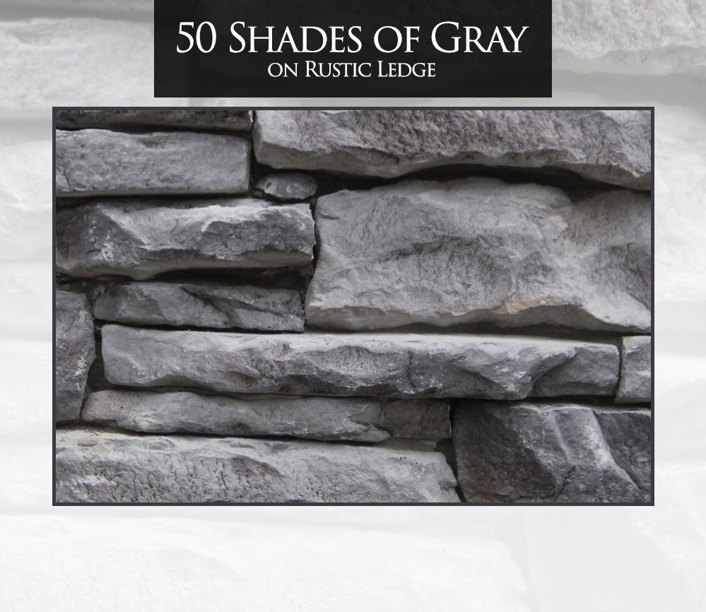 Gray stone wall, 