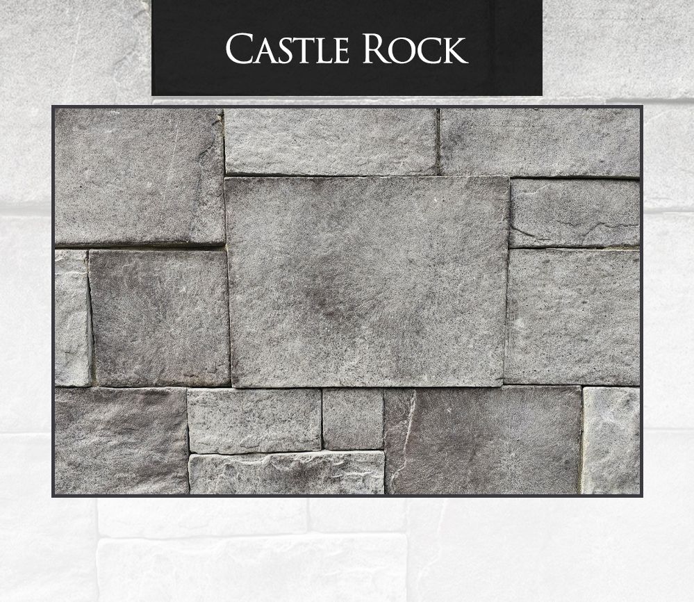 A picture of a castle rock stone wall