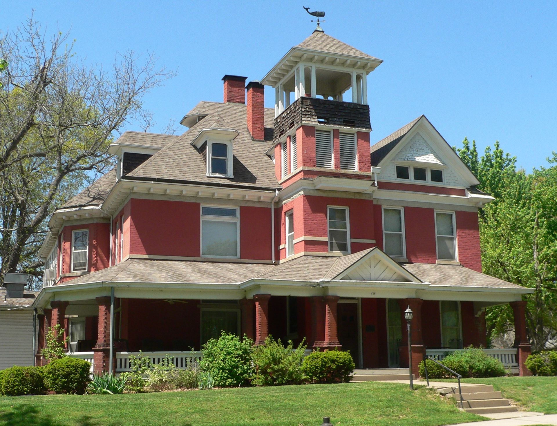 A beautiful old house in Kanas