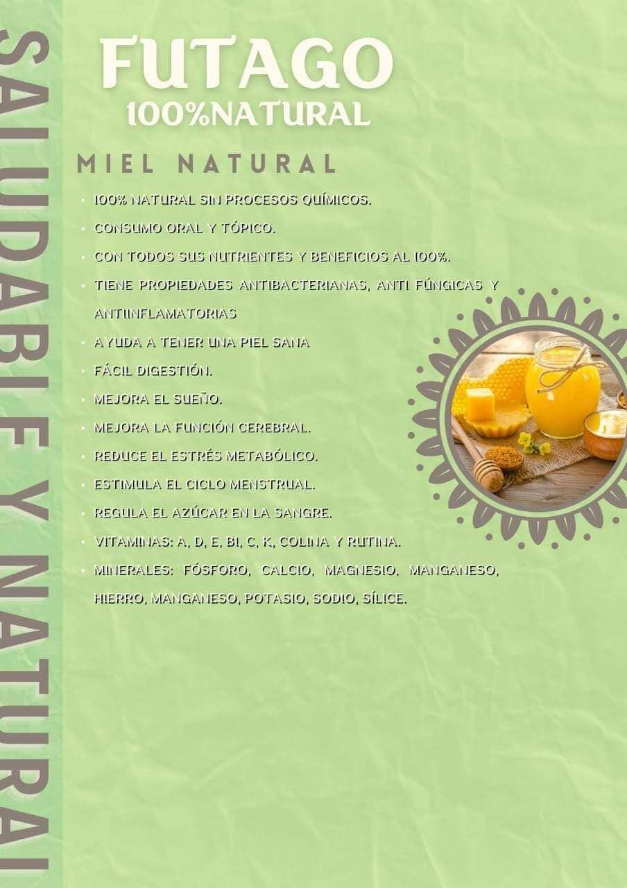 Futago, miel orgánica.