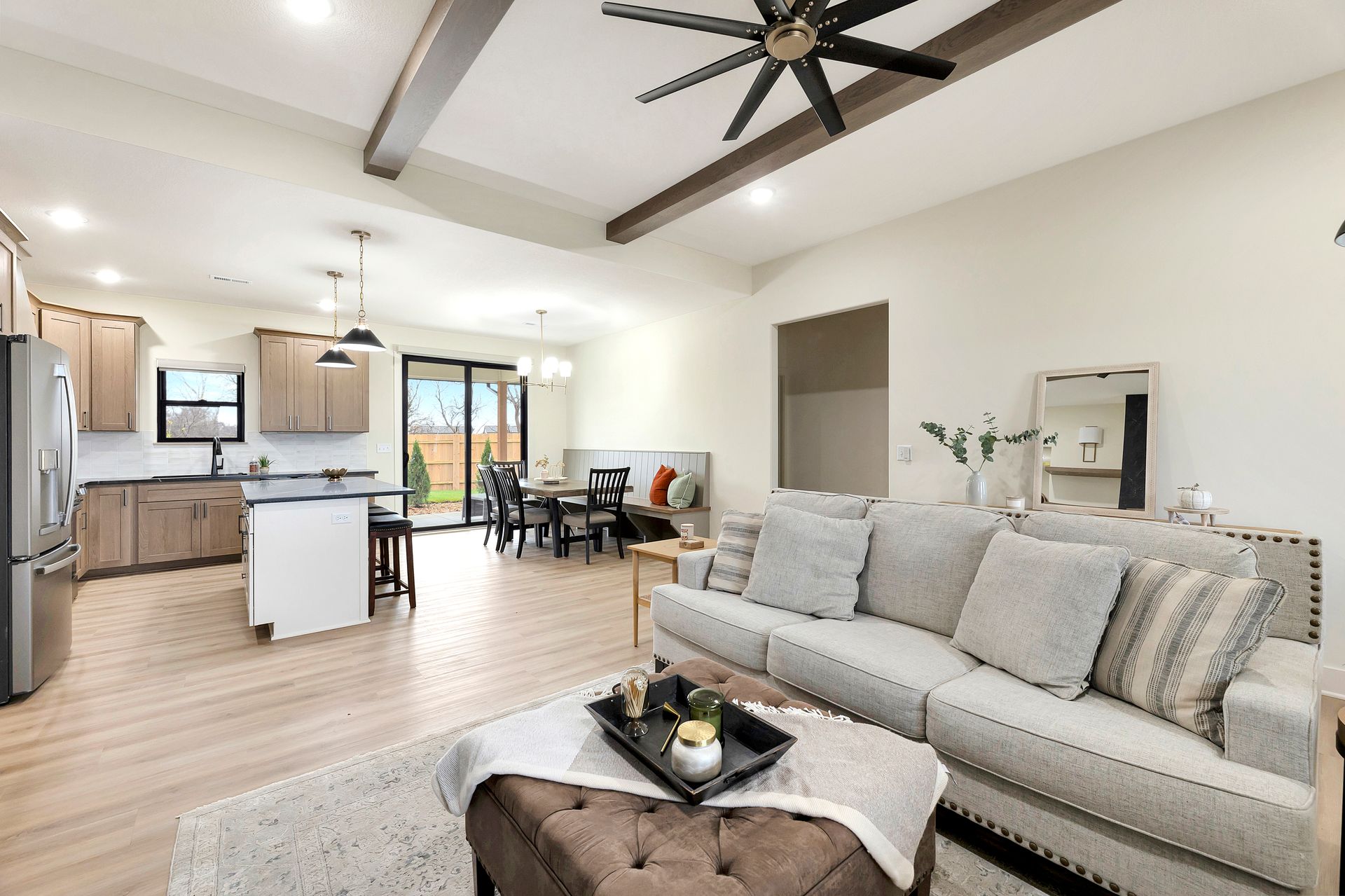 Artsy Flooring Model home