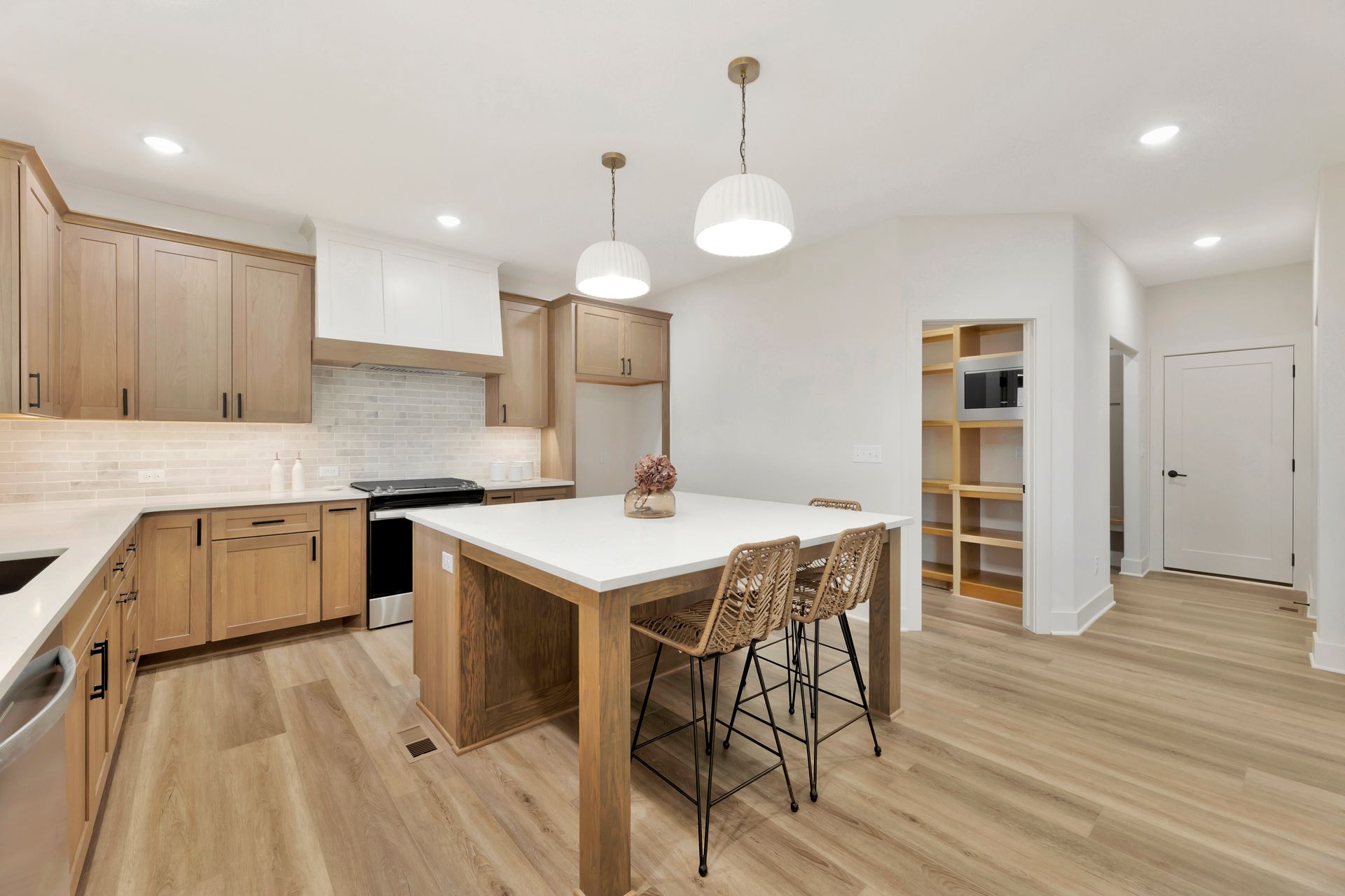 Artsy Flooring Model home