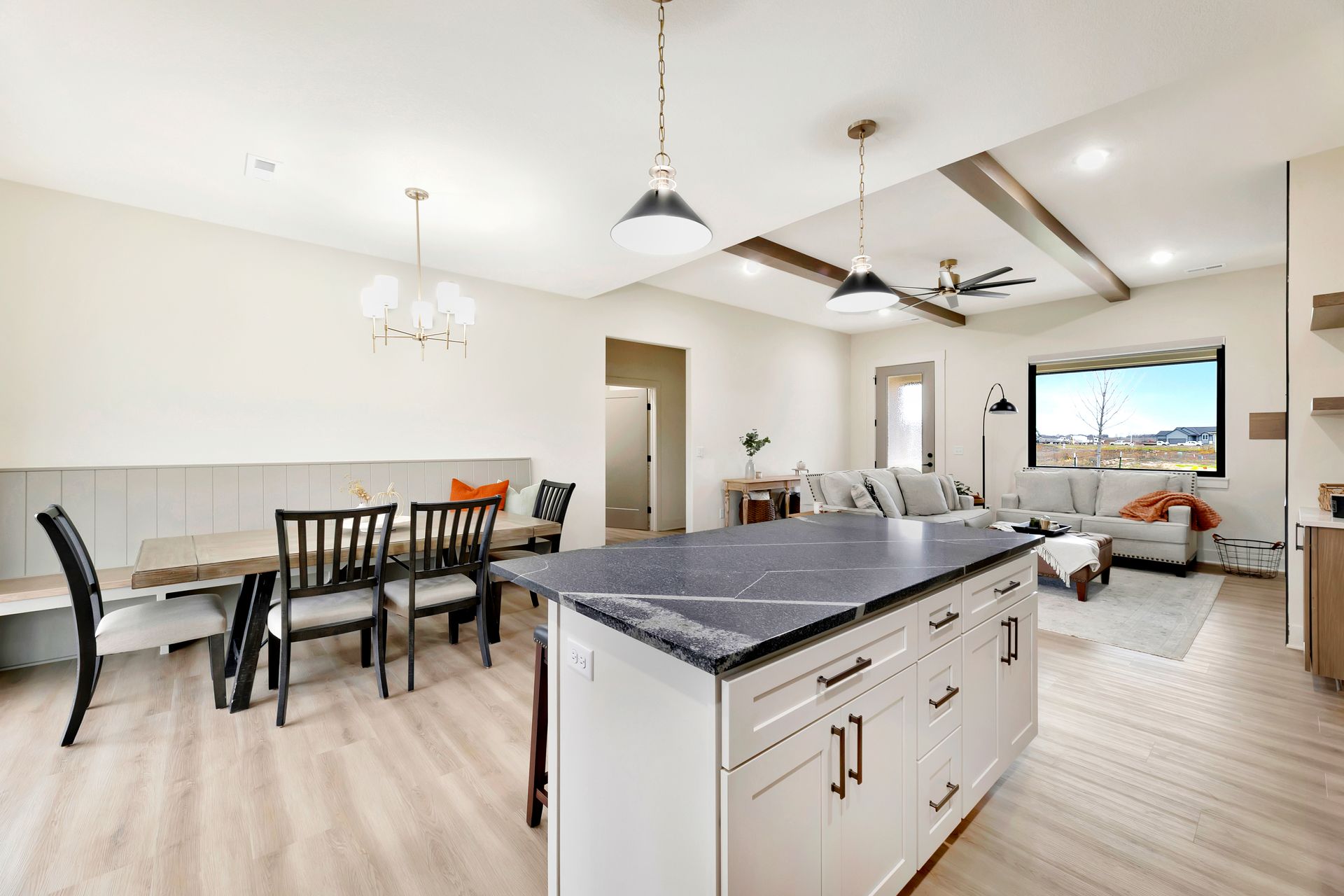 Artsy Flooring Model home