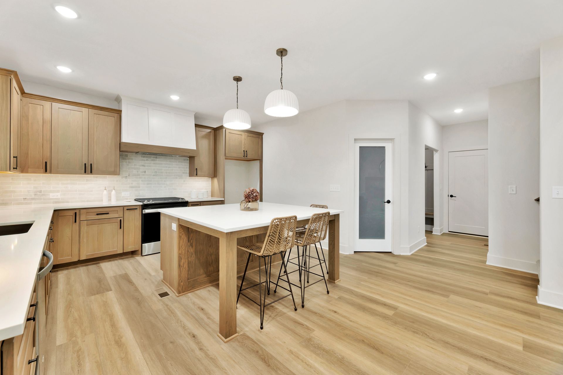 Artsy Flooring Model home