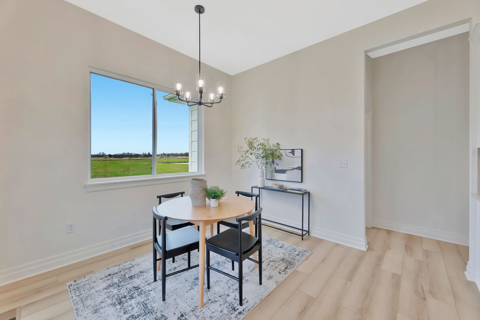 Artsy Flooring Model home