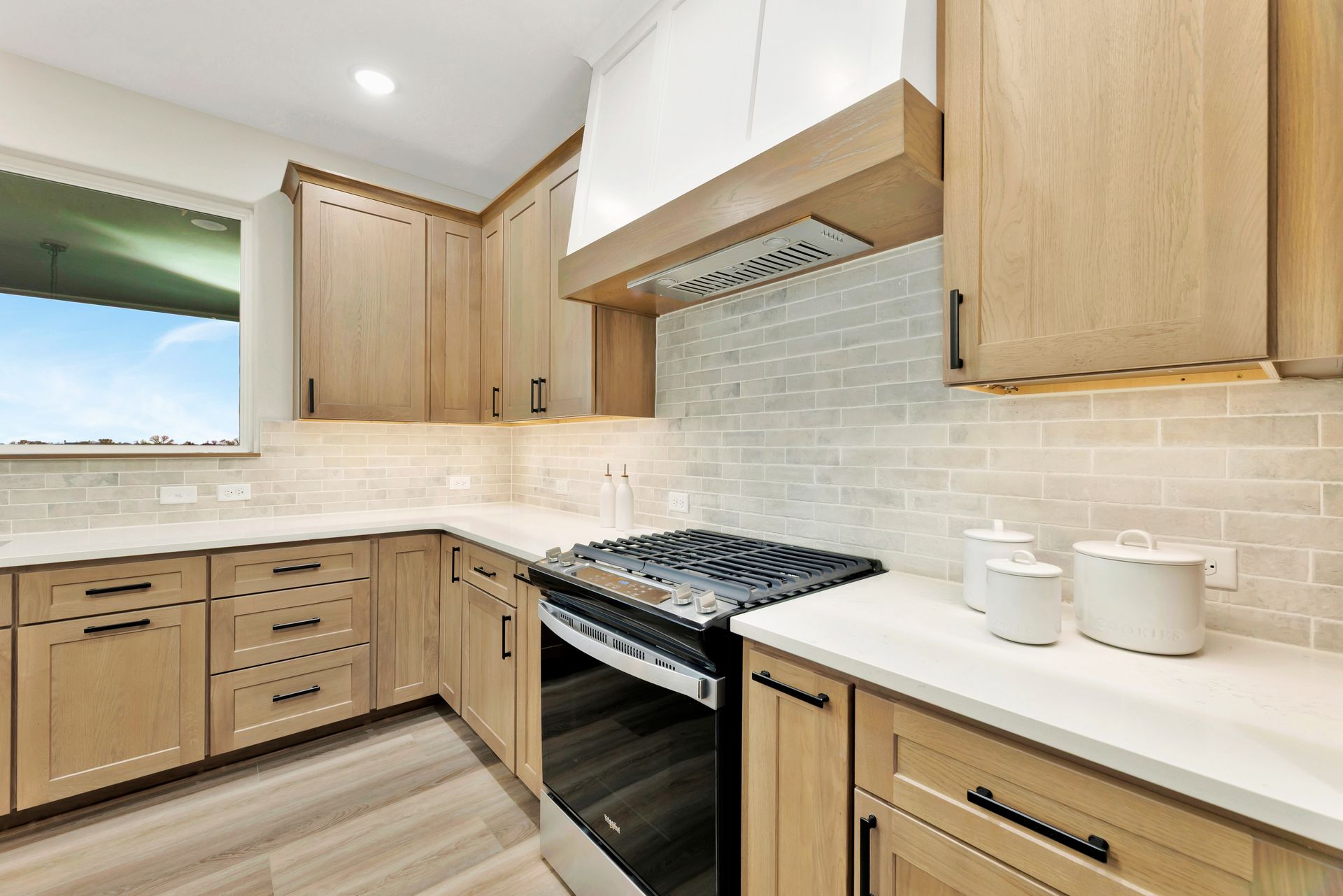 Artsy Flooring Model home