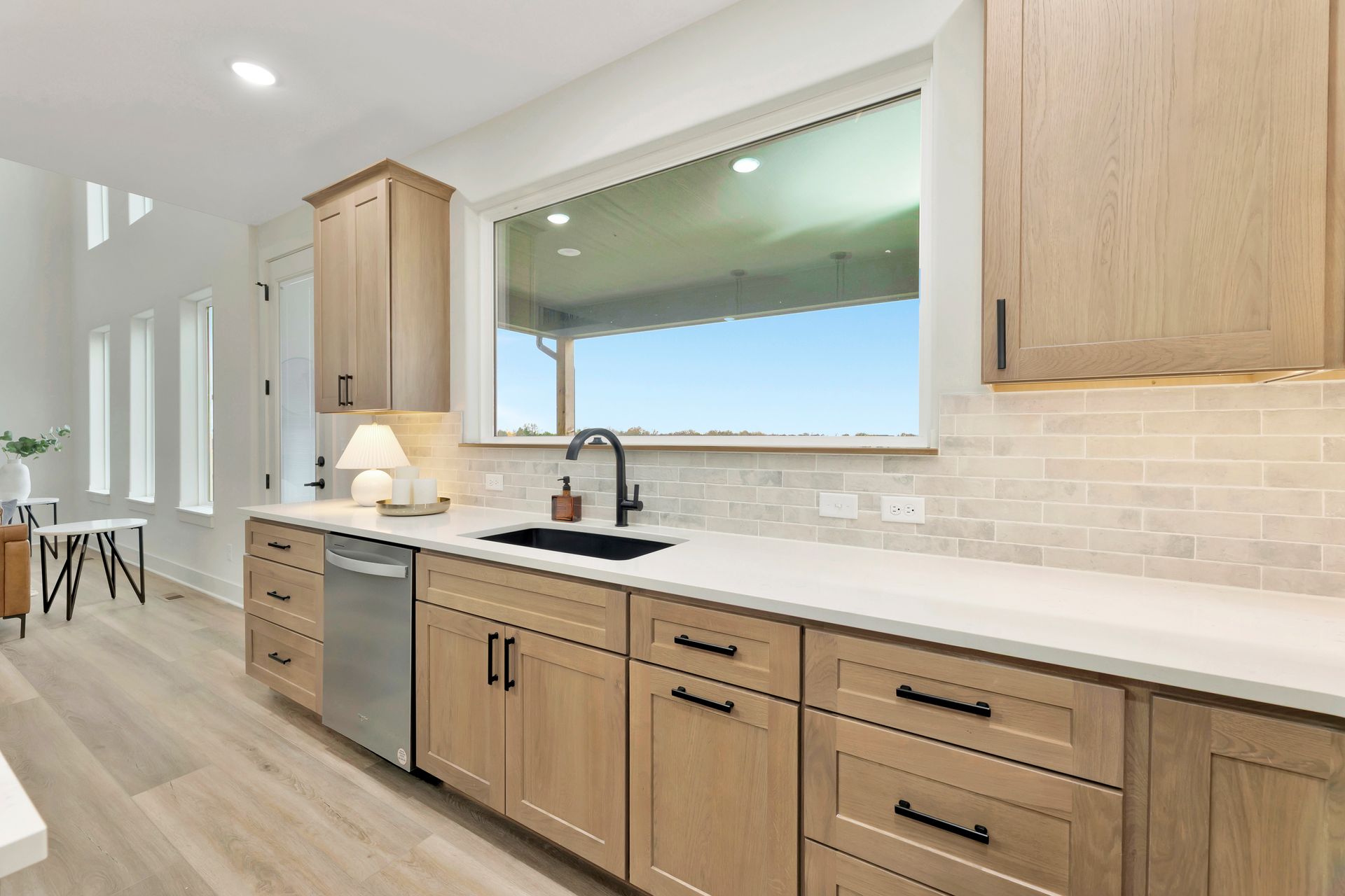 Artsy Flooring Model home