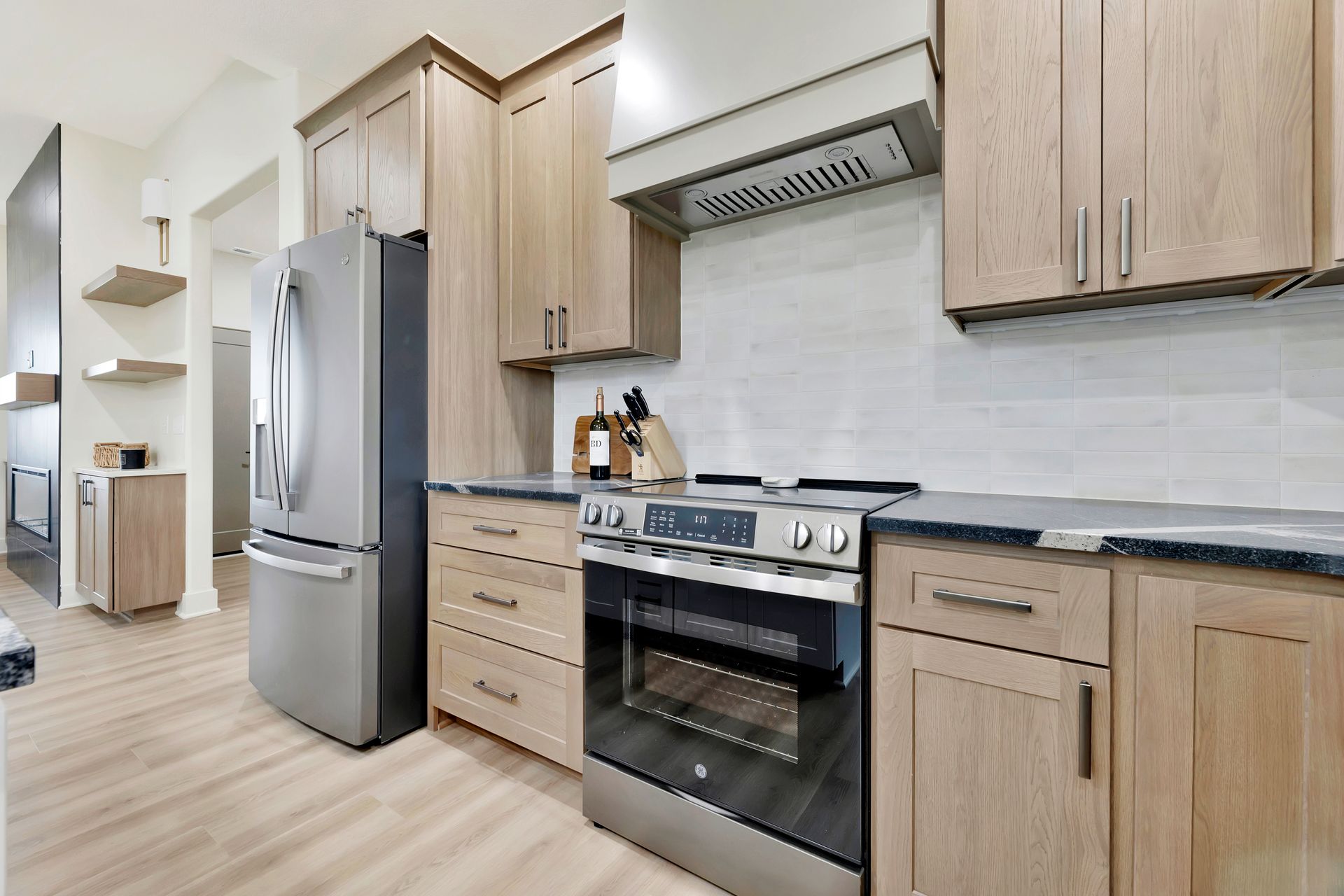 Artsy Flooring Model home