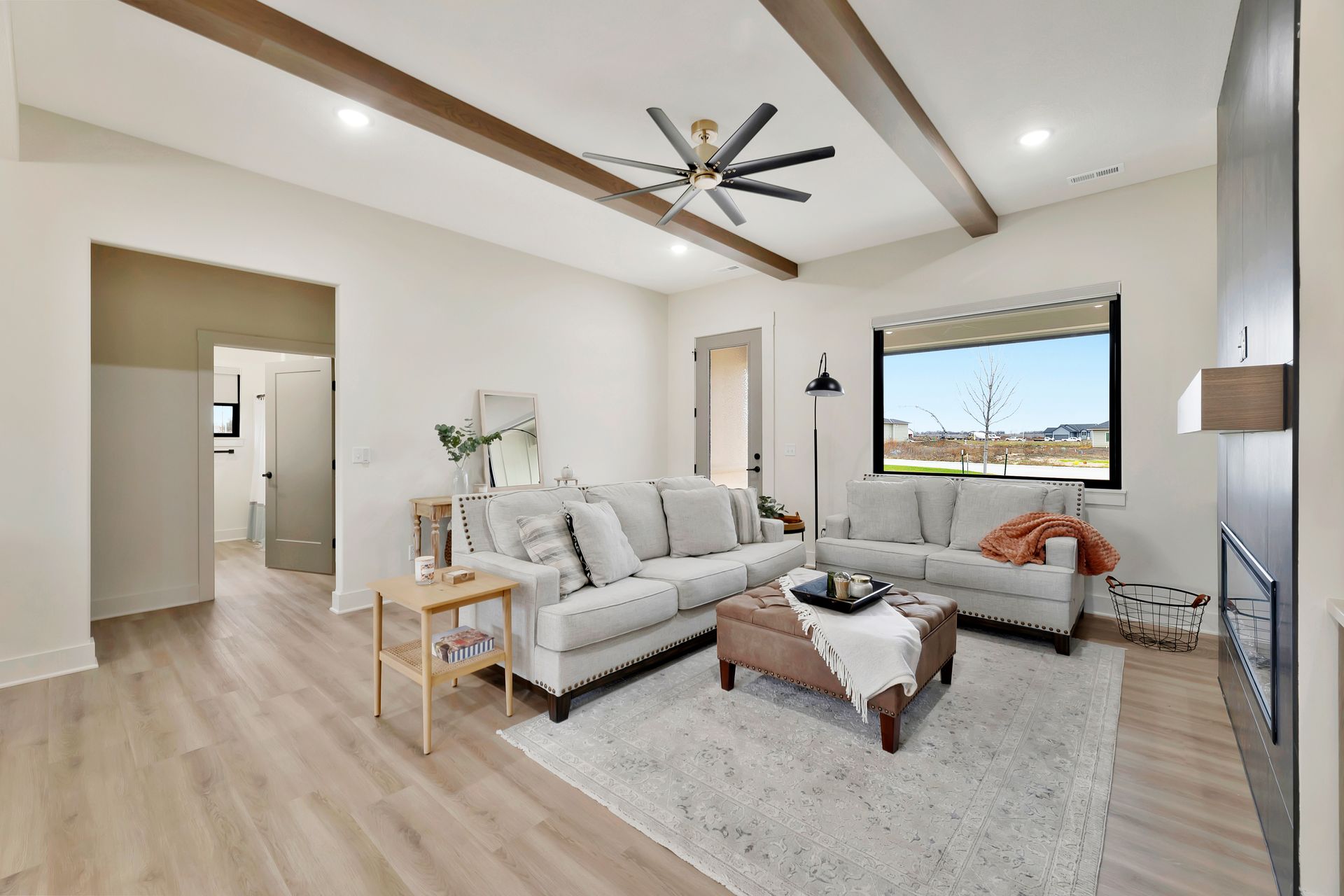 Artsy Flooring Model home