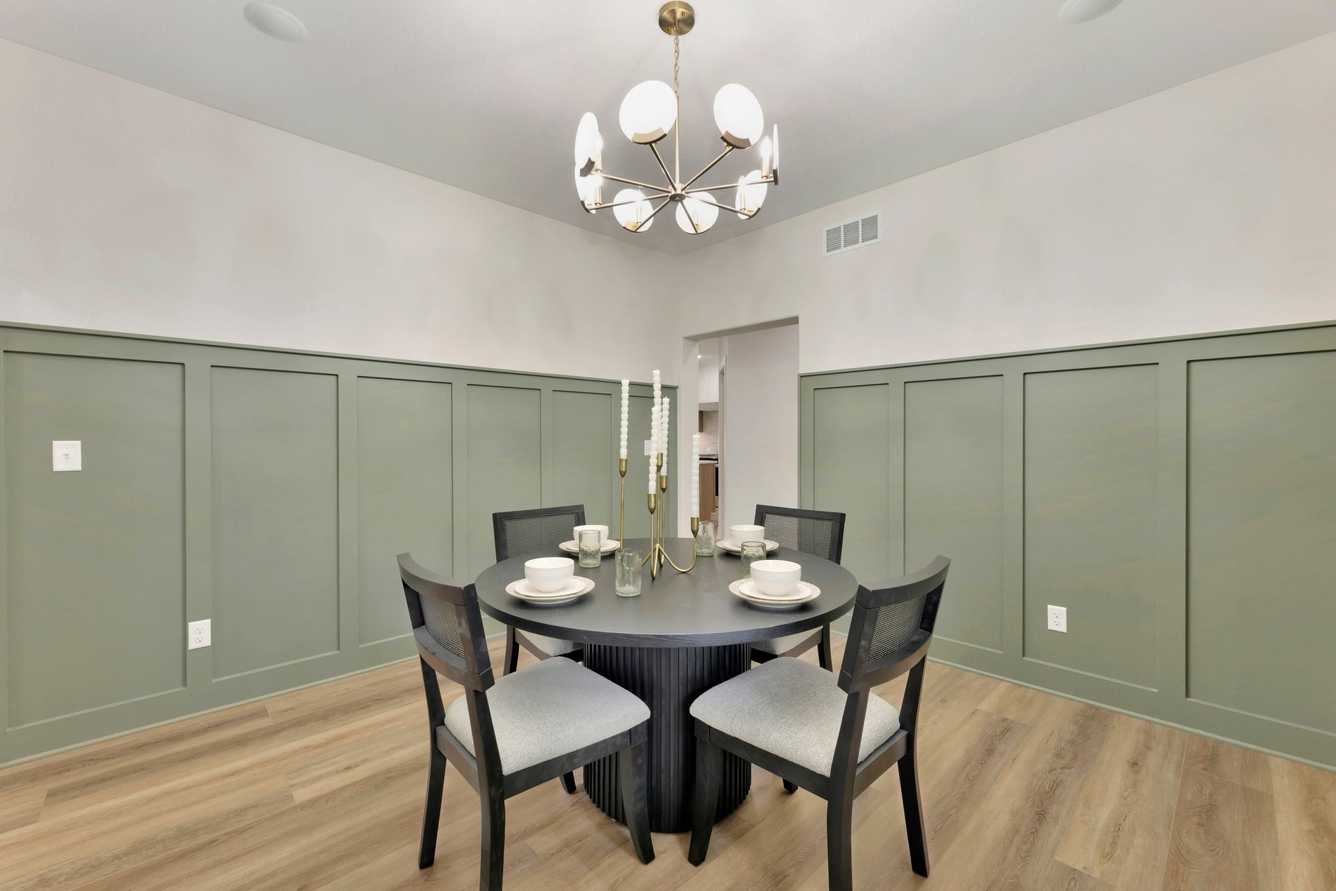 Artsy Flooring Model home