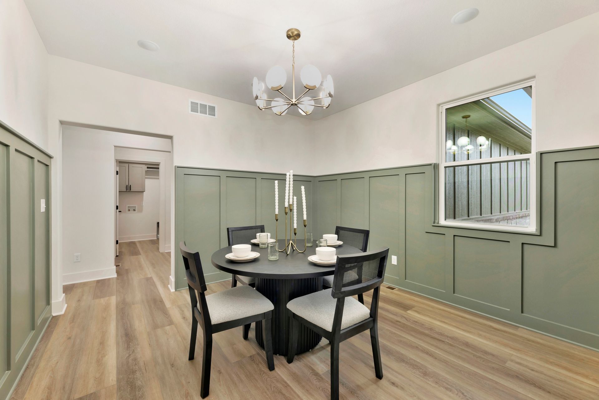 Artsy Flooring Model home