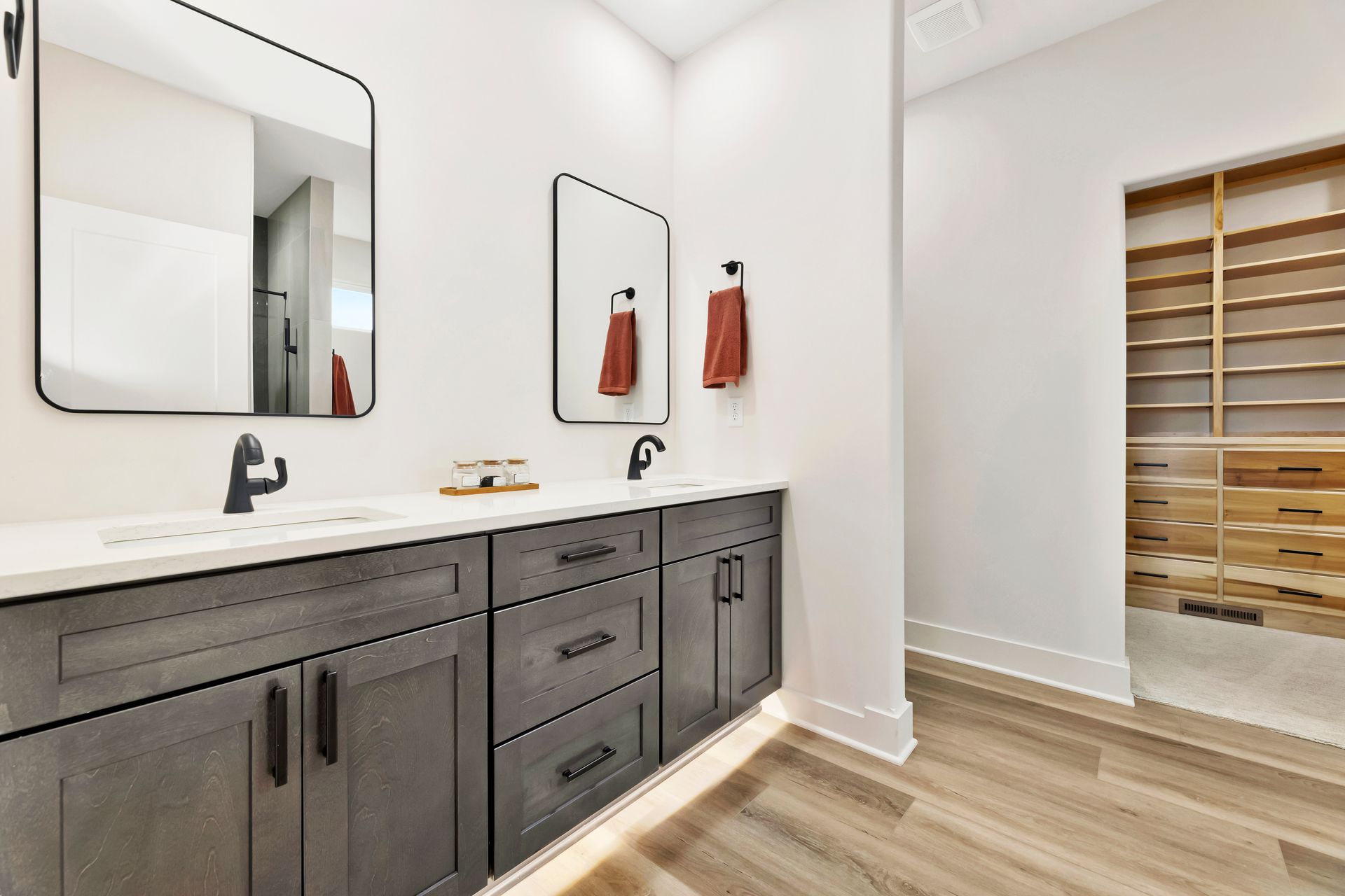 Artsy Flooring Model home