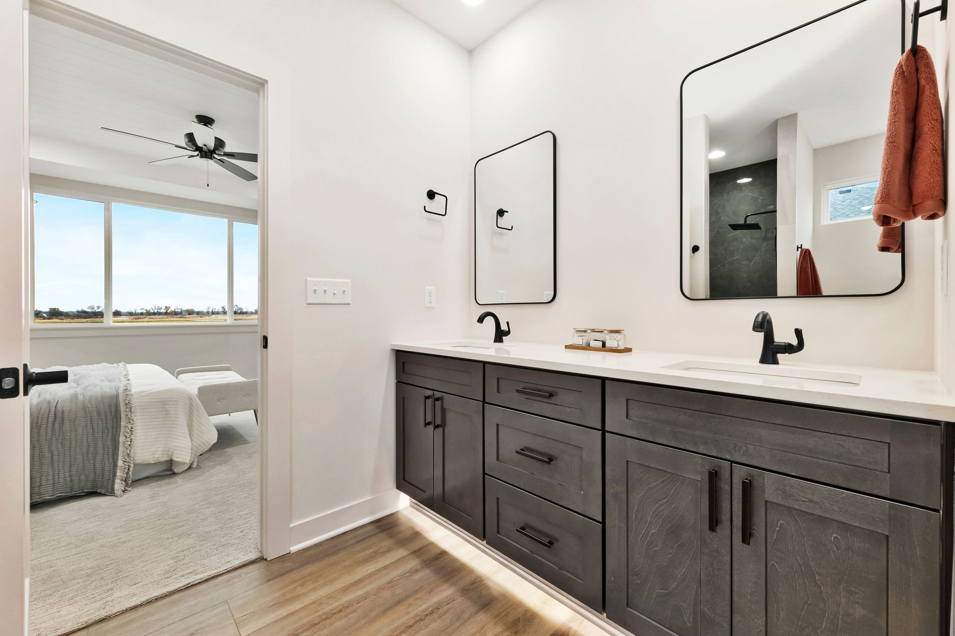 Artsy Flooring Model home