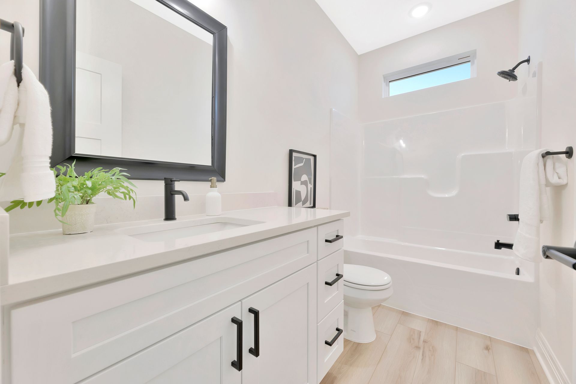 Artsy Flooring Model home