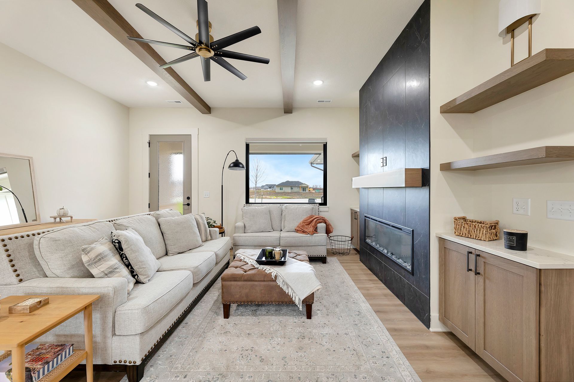 Artsy Flooring Model home