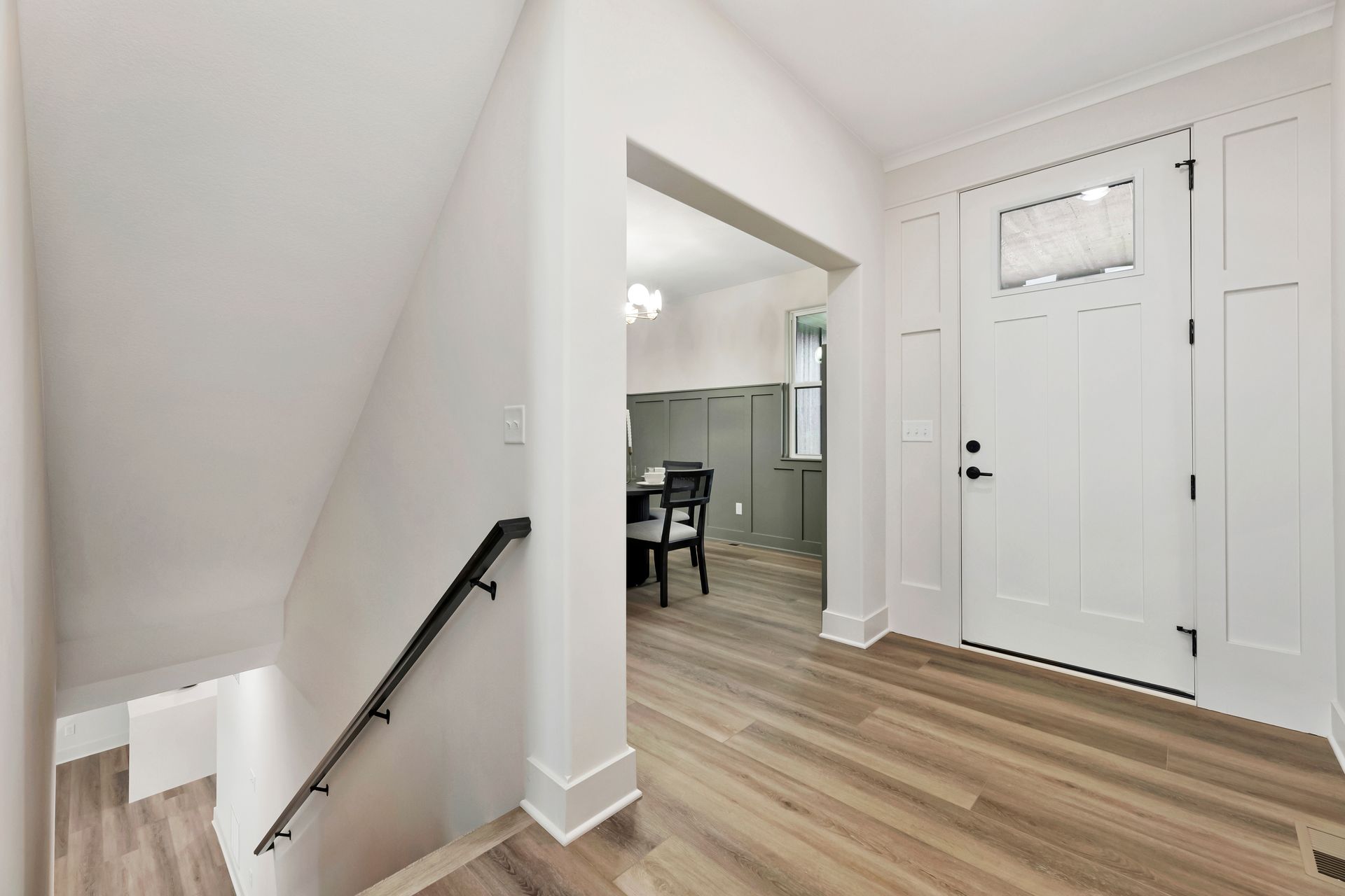 Artsy Flooring Model home