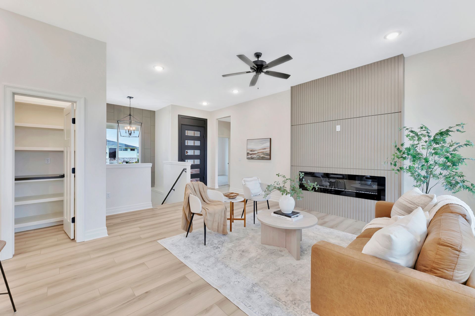 Artsy Flooring Model home