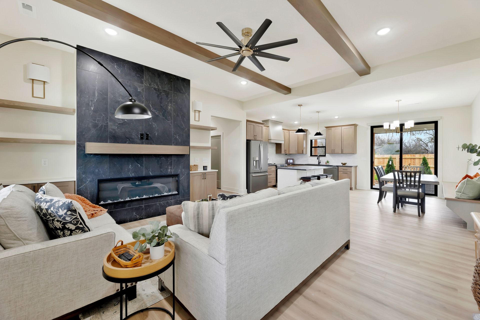 Artsy Flooring Model home