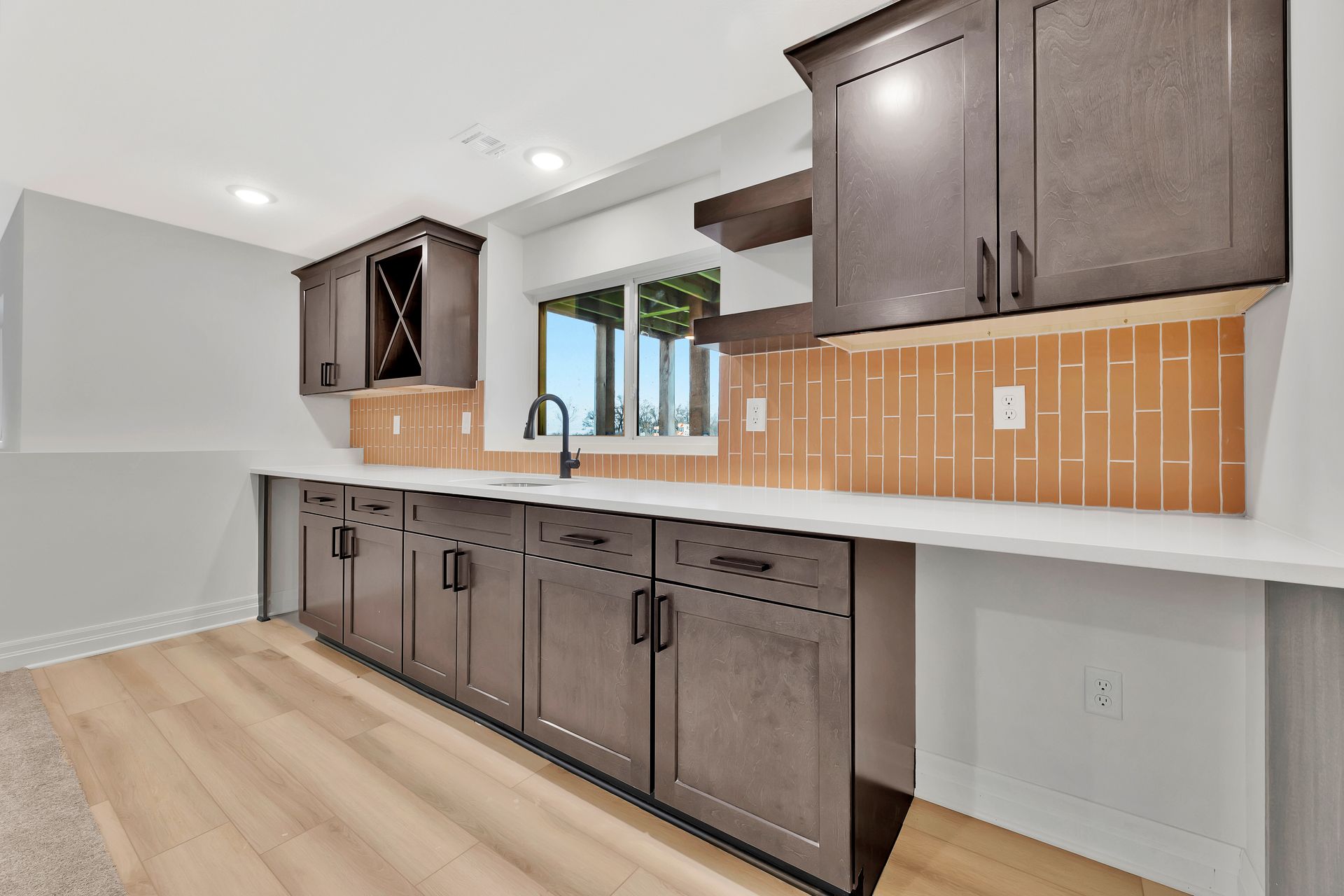 Artsy Flooring Model home