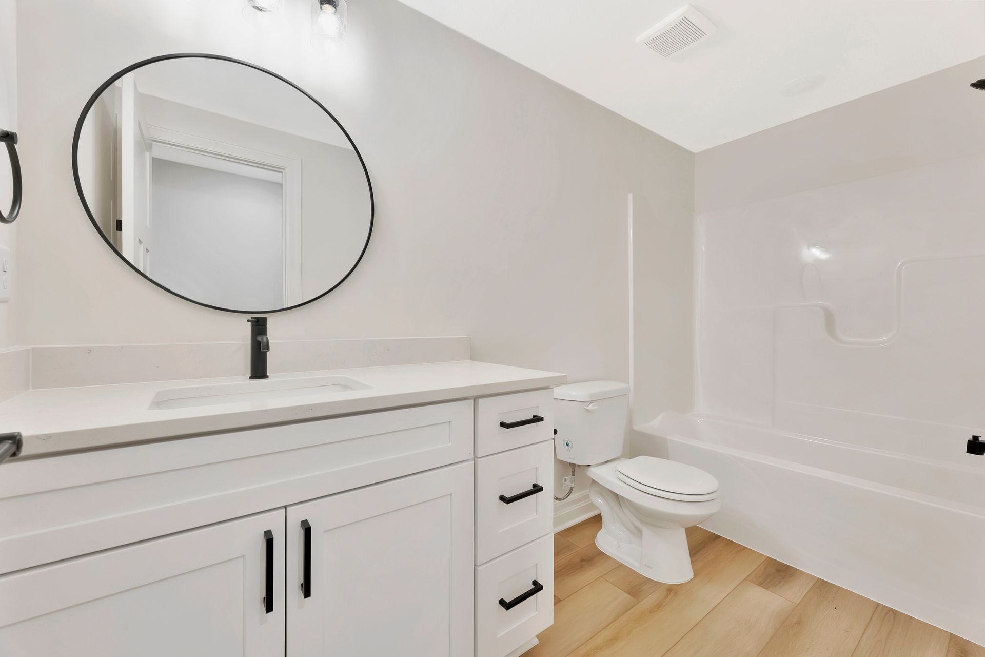 Artsy Flooring Model home