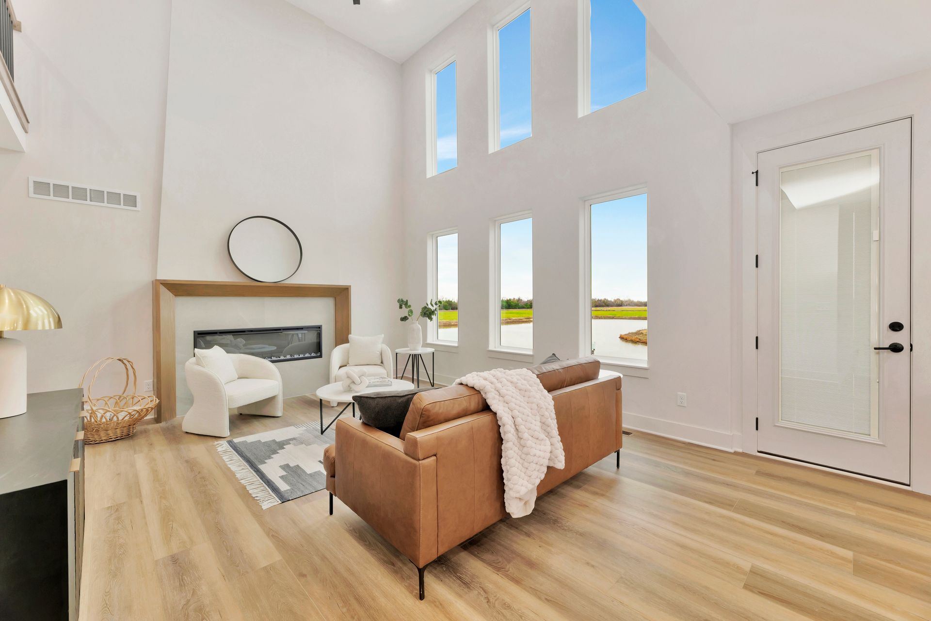 Artsy Flooring Model home