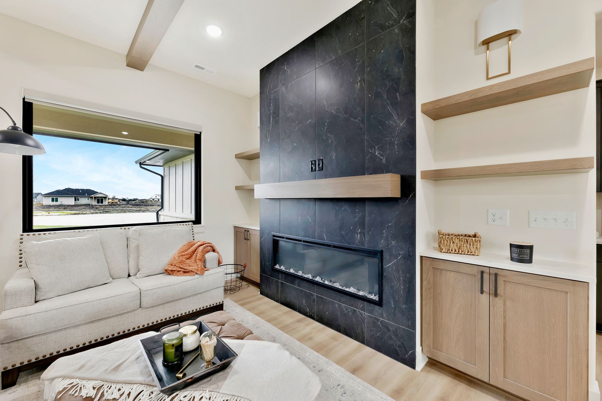 Artsy Flooring Model home