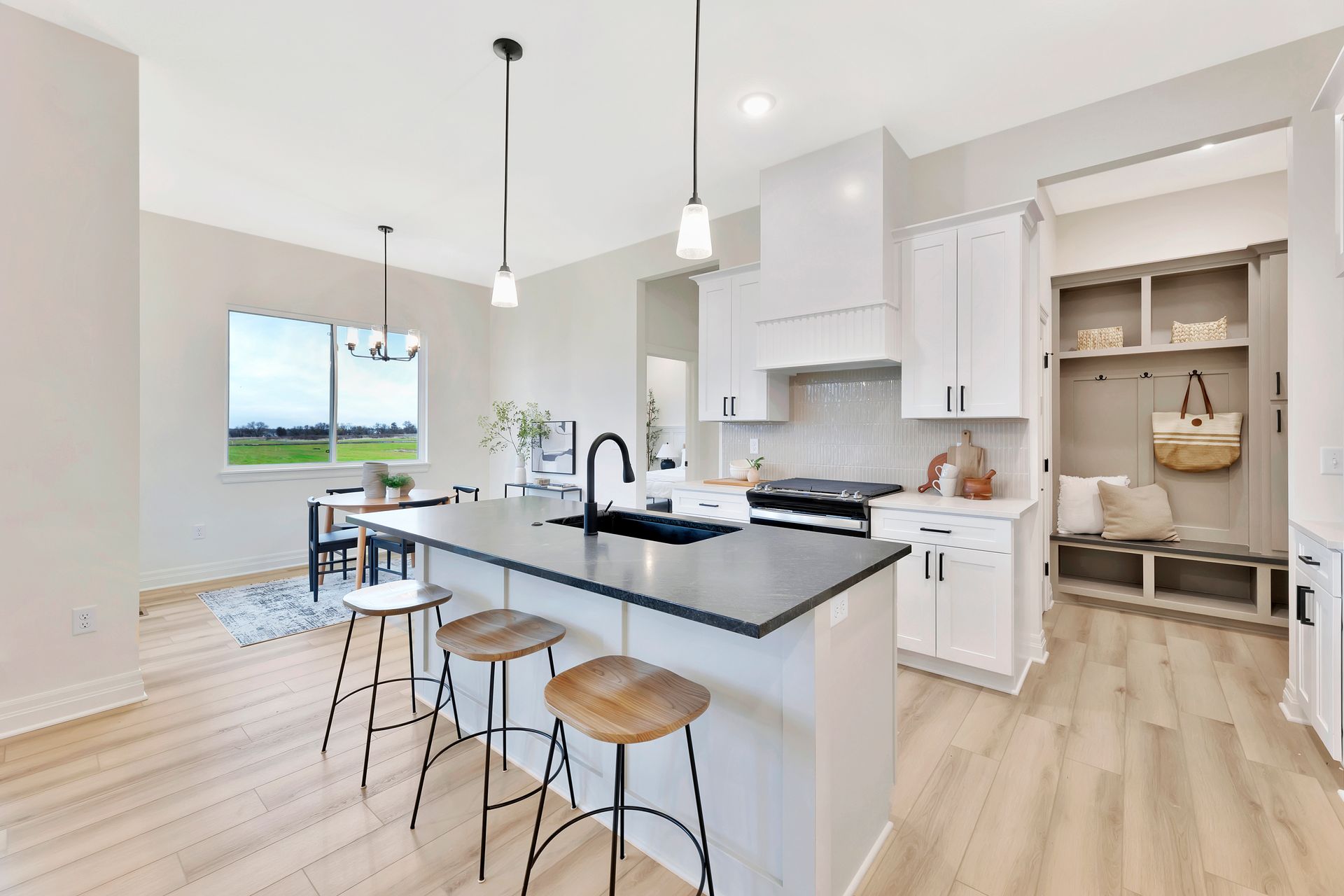 Artsy Flooring Model home