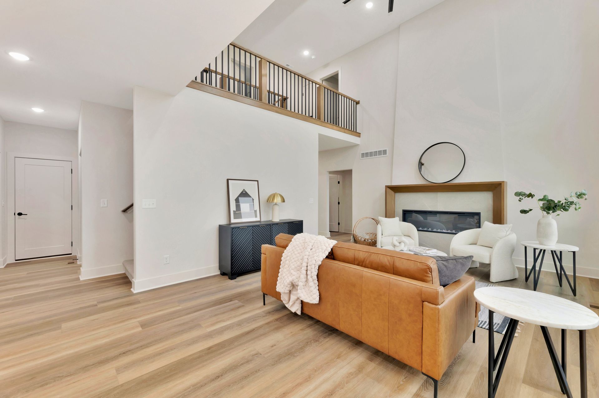 Artsy Flooring Model home