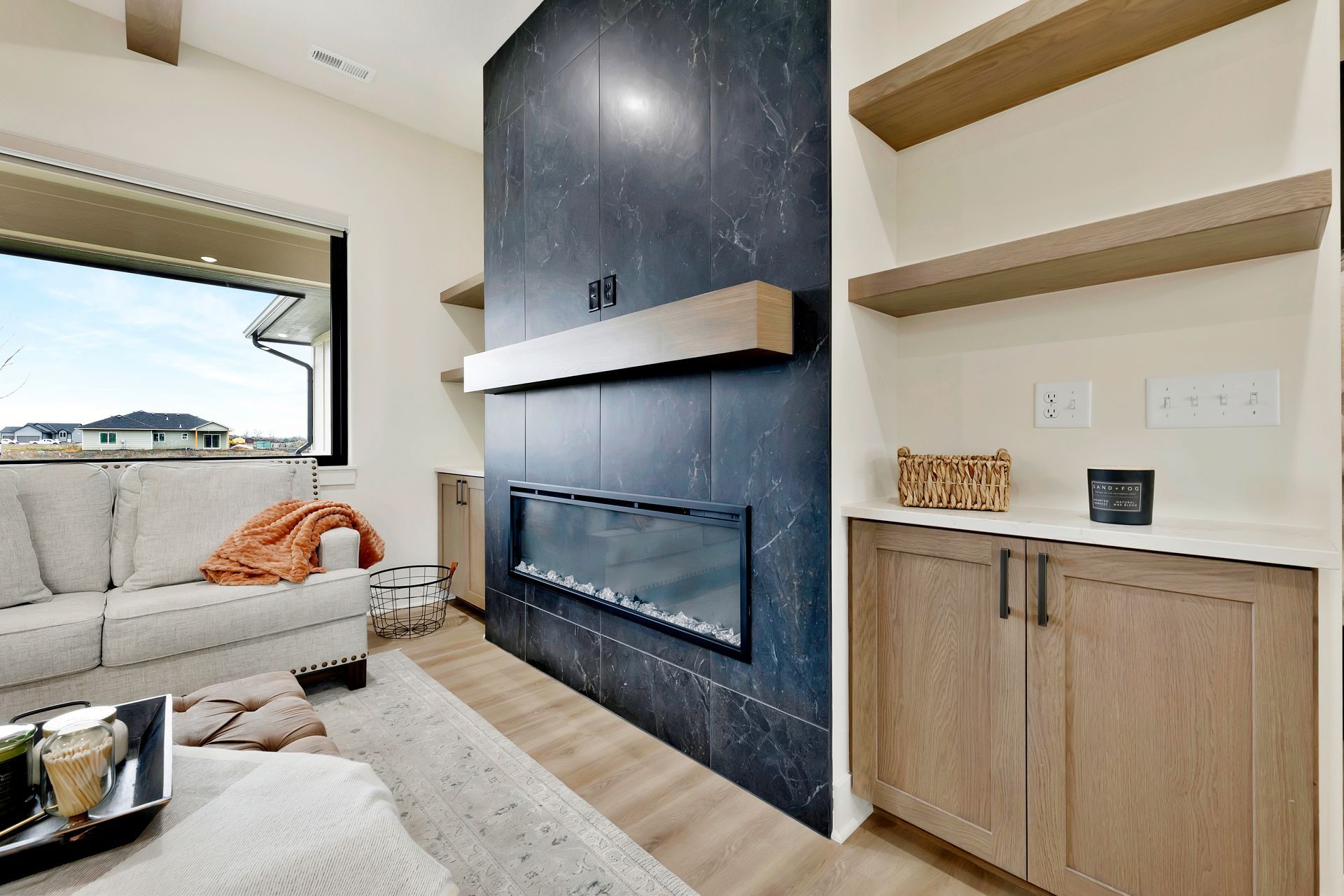 Artsy Flooring Model home